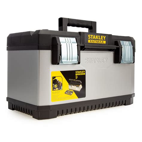 stanley fatmax tool box metal|stanley fatmax polypropylene tool box.